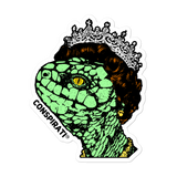 Lizard Queen Sticker