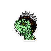 Lizard Queen Sticker